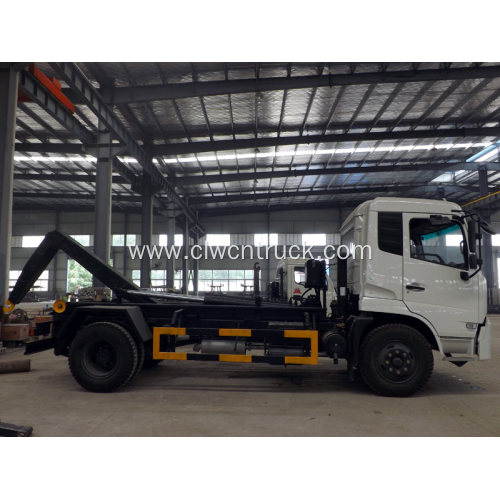 Luxurious 4X2 DONGFENG 12cbm hook rubbish truck